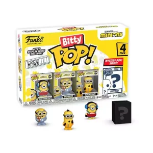 Minions Bitty POP! Vinyl Figure 4-Pack - Stuart e Amici (2,5 cm)