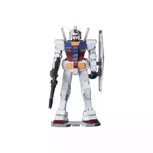 Mobile Suit Gundam Metallic Nano Puzzle Model Kit RX-78-2 da 12 cm