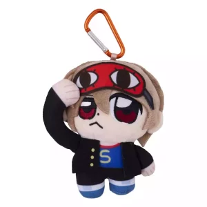 Mr. Ginpachi's Zany Class x Okawabukubu Youth Plush Keychain Sogo Okita – Portachiavi Soffice 12 cm