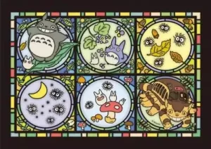 Puzzle Artistico in Cristallo Totoro e la Foresta delle Letterine