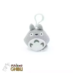 Peluche Totoro da Zaino, Grigio, 8 cm