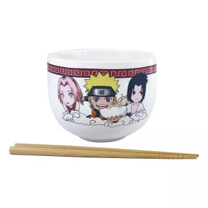 Ciotola Ramen Naruto Shippuden Team 7 con Bacchette – 414 ml