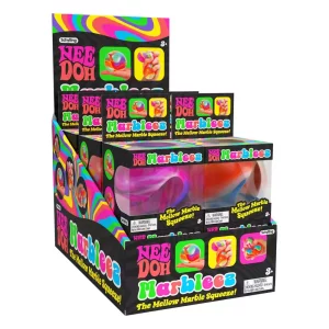 NeeDoh Marbleez Palla Antistress 7 cm - Display da 12