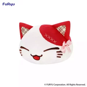 Peluche Gatto Nemuneko Sweet Big Rosso 35 cm