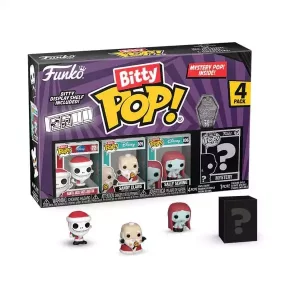 The Nightmare Before Christmas Bitty POP! Vinyl Figure 4-Pack – Babbo Natale e Jack 2,5 cm