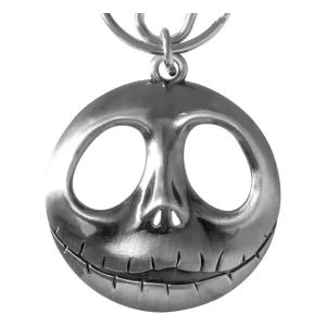 Portachiavi Metallo Jack Skellington con Fiocco - Nightmare Before Christmas
