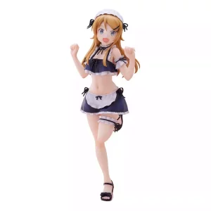 Statua PVC Kousaka Kirino - Ore no Imouto ga Konna ni Kawaii Wake ga Nai - Costume da bagno e cameriera - 30cm