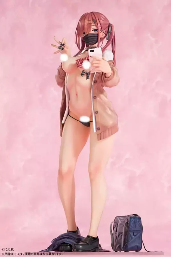 original-character-pvc-statue-1-5-red-haired-gyaru-chan-mask-ver-illustration-by-nanamakura-29-cm-1765684026-5