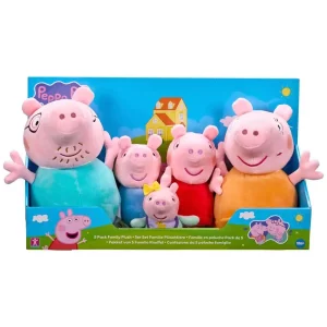 Peppa Pig: Set di 5 Peluche