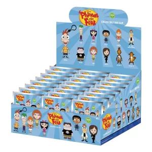 Phineas e Ferb: Display 24 Clips Bag in Schiuma (Serie 1)