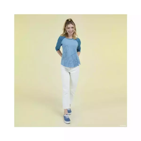 pinocchio-by-loungefly-tee-t-shirt-unisex-blue-fairy-shirred-raglan-size-l-1765708886-4