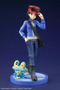 Statua Pokémon ARTFXJ Calem & Froakie 1/8 – 20 cm