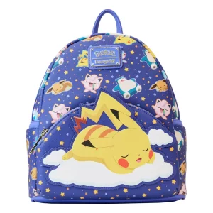 Zaino Mini Pokemon Loungefly Pikachu Dormiente e Amici