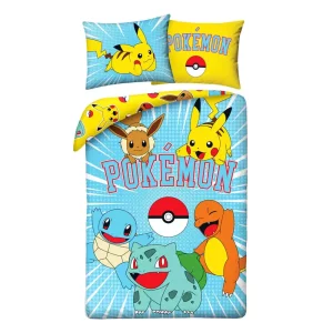 Set Lenzuola Pokémon Ver. 14 - 140 x 200 cm / 70 x 90 cm