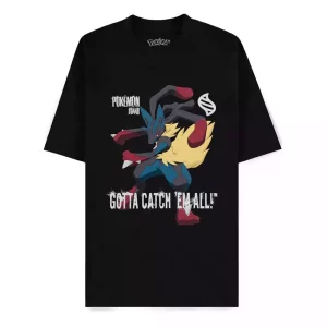 T-Shirt Pokémon Mega Lucario Mega Evoluzioni - Taglia M