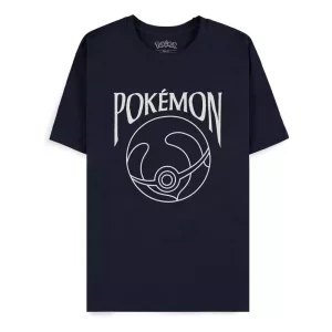 T-Shirt Pokémon Heal Ball Blu Marino Taglia S
