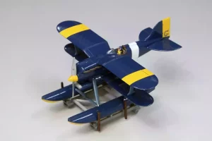 Kit di Montaggio Porco Rosso 1/72 Curtiss R3C-0 Idrovolante Prototipo