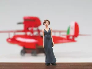 Porco Rosso: Kit di Montaggio Savoia S.21F 1/48 con Figura di Gina