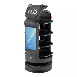 Pudu Robotics Bellabot: Kit Modello in Plastica, Versione Nera, 11 cm