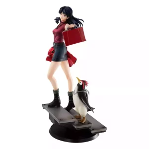 Statua PVC Misato Katsuragi & Pen Pen da Rebuild of Evangelion - 25 cm