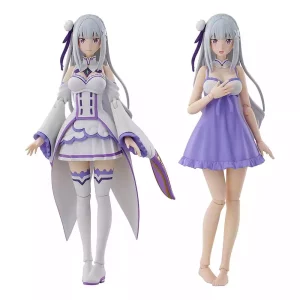 Re:Zero Emilia DX Ver. - Action Figure in Plastica 16 cm
