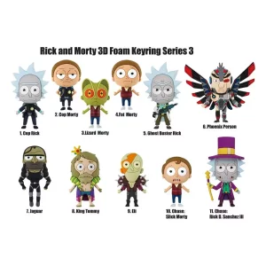 Rick and Morty: Display 24 Clip per Borsa in PVC – Serie 3