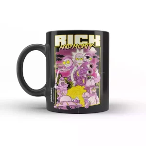 Tazza Rick & Morty Retro Poster