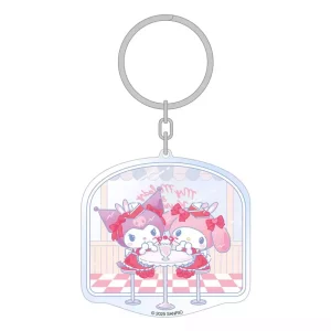 Ciondolo Acrilico Hello Kitty & Friends American Diner - 6 cm