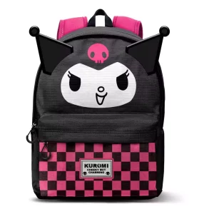 Zaino Sanrio Kuromi Scacchi Nero 2.2