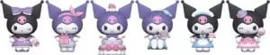 Sanrio Kuromi Party Series Mini Figure: Blind Box Display (12) da 5 cm