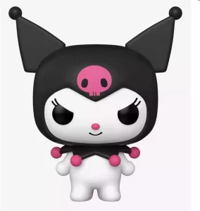 Sanrio POP! Animation Vinyl Figure Kuromi con Cappuccio 9 cm