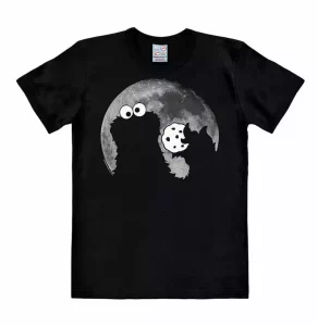 T-Shirt Ufficiale Sesame Street Cookie Monster - Taglia L