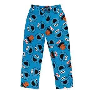 Pantaloni Jersey Sesame Street Cookie Monster Taglia XL