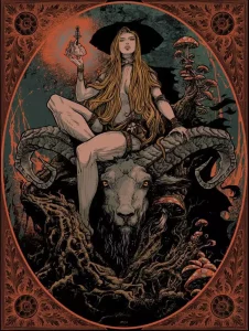 Stampa d'Arte Sideshow Originals The Witch of the Woods 61 x 46 cm - Senza Cornice