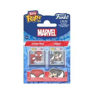 Spider-Man Bitty POP! Vinyl Figure 2-Pack - Spider-Man & Venom - 2,5 cm