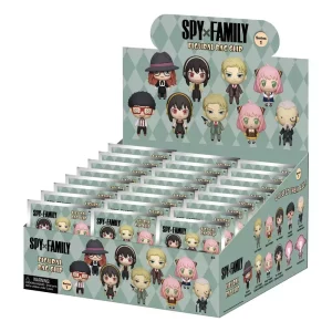 Spy x Family: Display 24 Clip per Borsa in Schiuma - Serie 1