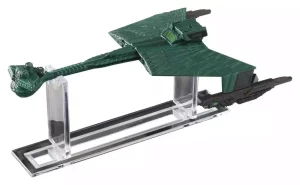 Star Trek: Incrociatore da Battaglia Klingon D7 in Metallo Fuso - 10 cm