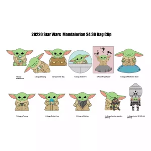 Star Wars: Grogu Bag Clips Serie 1 - Display da 24