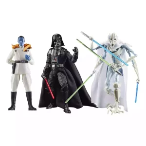 Star Wars Black Series Action Figure 3-Pack Maestri del Male - 15 cm