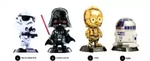 Star Wars Cosbaby Mini Figures Hello Kitty e Friends 8 cm Display (4)