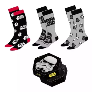 Calzini Star Wars 3 Paia Stormtrooper 38-45