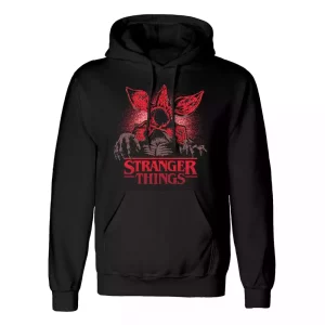 Felpa con Cappuccio Stranger Things - Demogorgone Pixel Taglia L