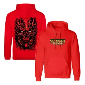 Felpa con Cappuccio Stranger Things Vecna Taglia M