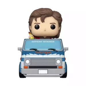 Stranger Things POP! Rides Deluxe: Steve con il Furgone Squawk - Esclusiva 9 cm