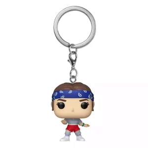 Stranger Things: Portachiavi POP! Vinyl 4 cm Eleven con Bandana - Display da 12