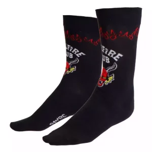 Calze Stranger Things Hellfire Club Nere 38-45