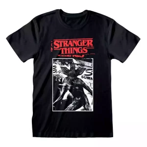 T-Shirt Stranger Things Cut Out, Taglia L