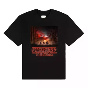 T-Shirt Stranger Things Friends Don't Lie Taglia S