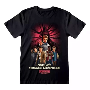 T-Shirt Stranger Things - L'Ultima Avventura Bizzarra - Taglia M