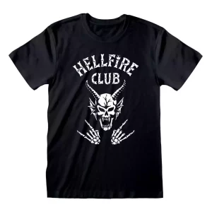 T-Shirt Stranger Things HFC Teschio Taglia XL
